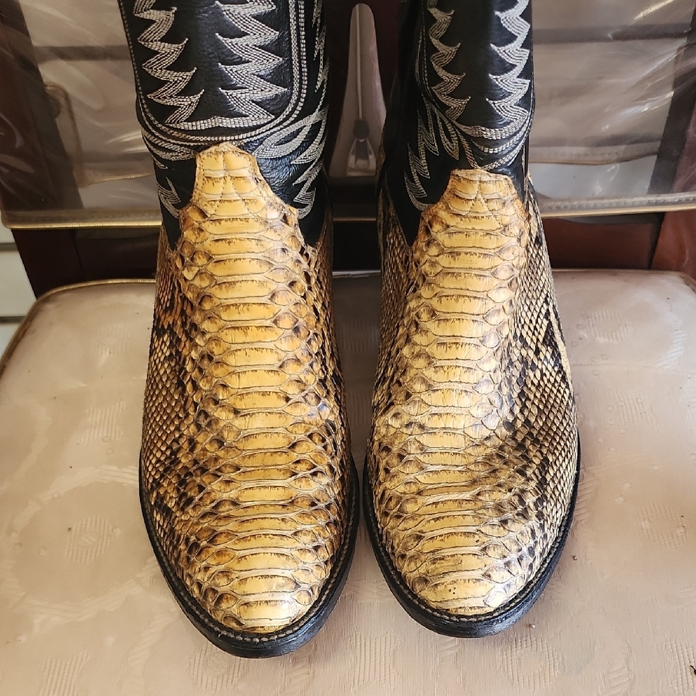 Exotic Leather Cowboy Boots